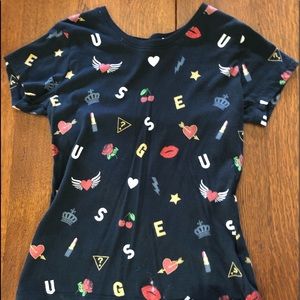 Black Guess shirt
